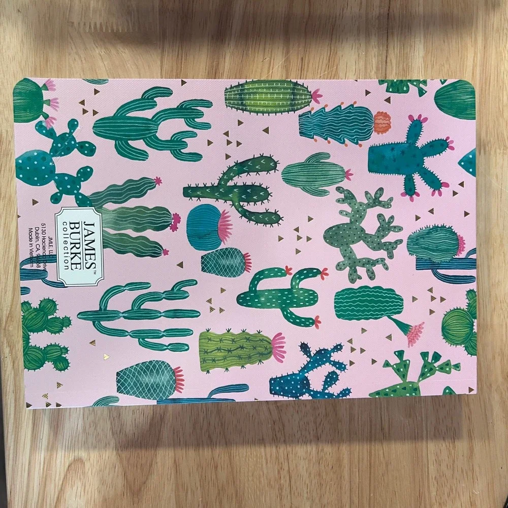 Lady Jayne List Pad and‎ Pen Set Giddy Up Cowboy Boot Pens Cactus Notebook  New